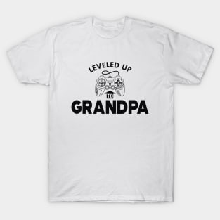 New Grandpa - Leveled up to grandpa T-Shirt